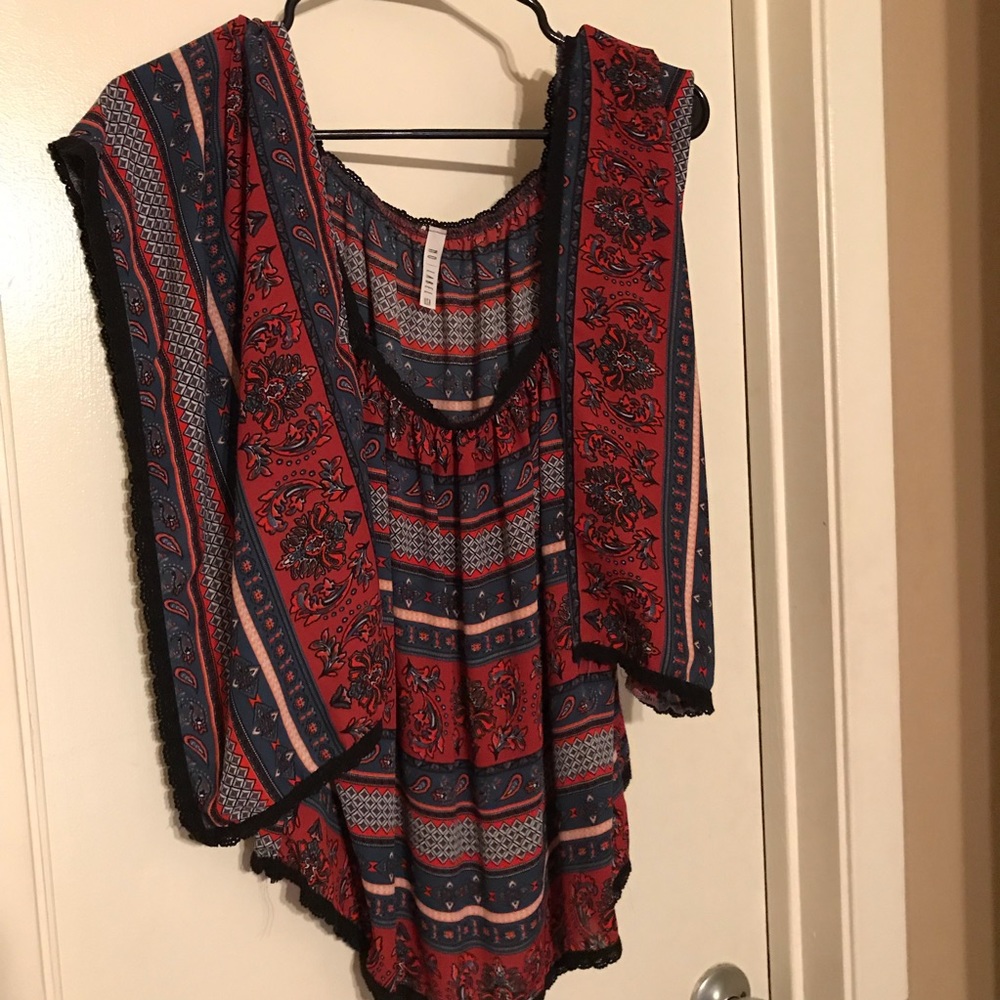Multi color blouse
